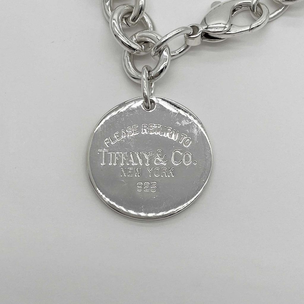 Tiffany&Co. ティファニー ブレスレット リターン トゥラウンドタグ RTT SV925 新品仕上済