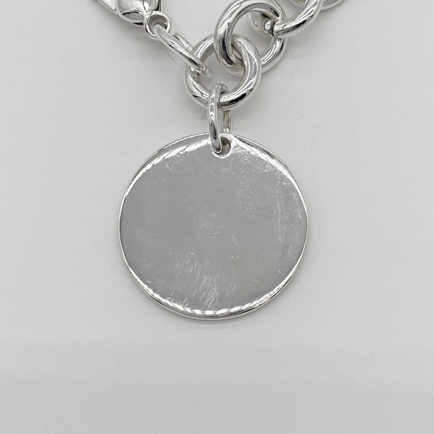 Tiffany&Co. ティファニー ブレスレット リターン トゥラウンドタグ RTT SV925 新品仕上済