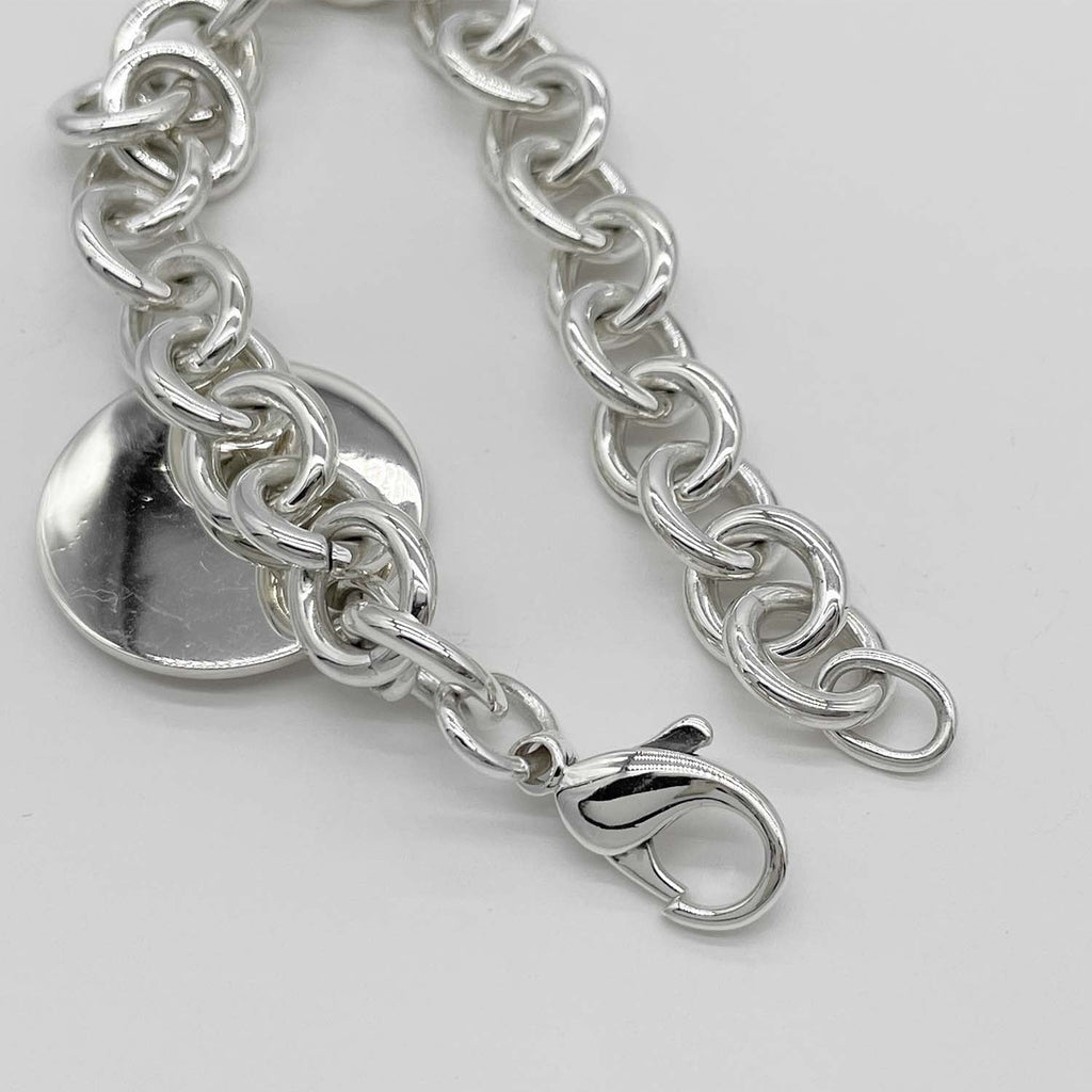 Tiffany&Co. ティファニー ブレスレット リターン トゥラウンドタグ RTT SV925 新品仕上済