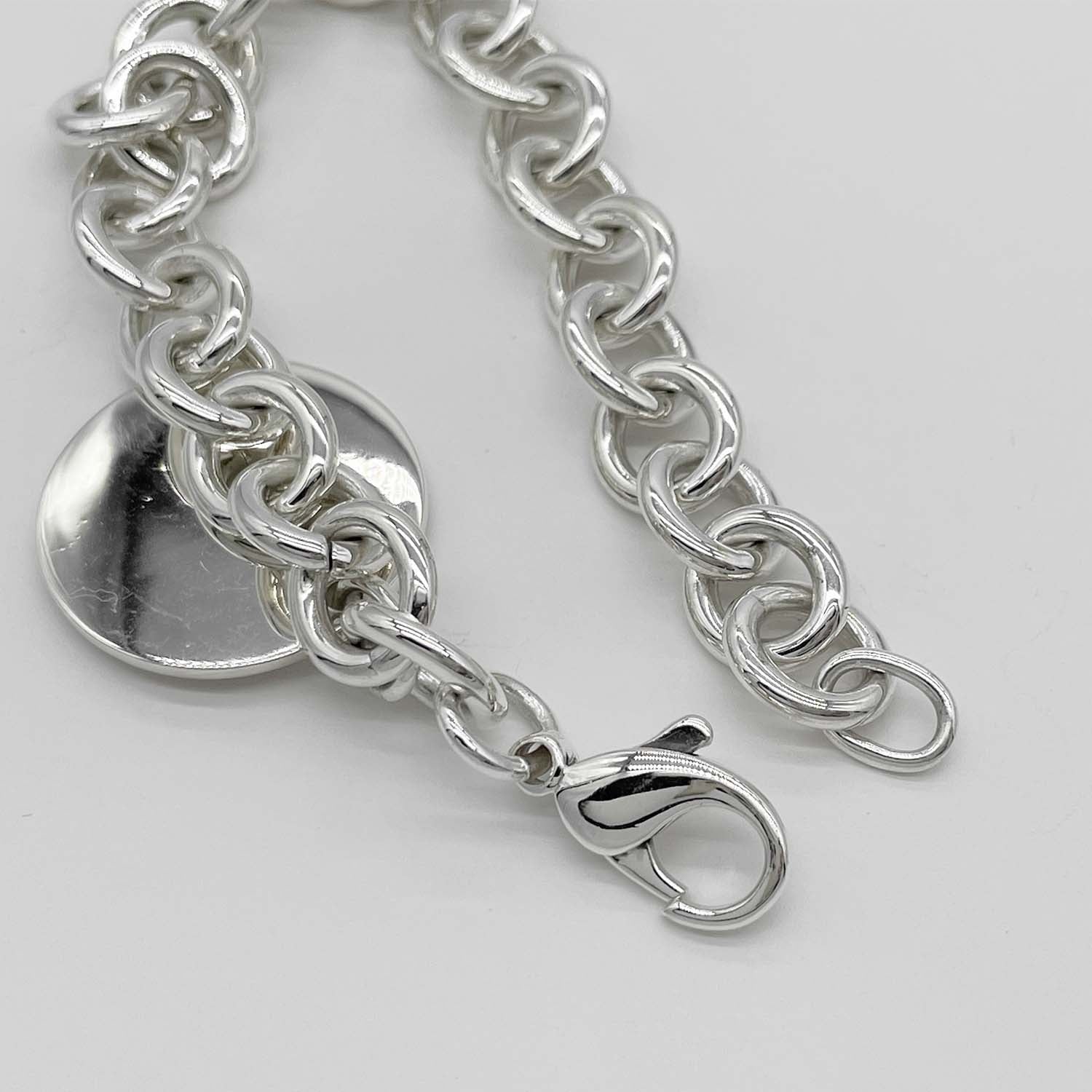 Tiffany&Co. ティファニー ブレスレット リターン トゥラウンドタグ RTT SV925 新品仕上済