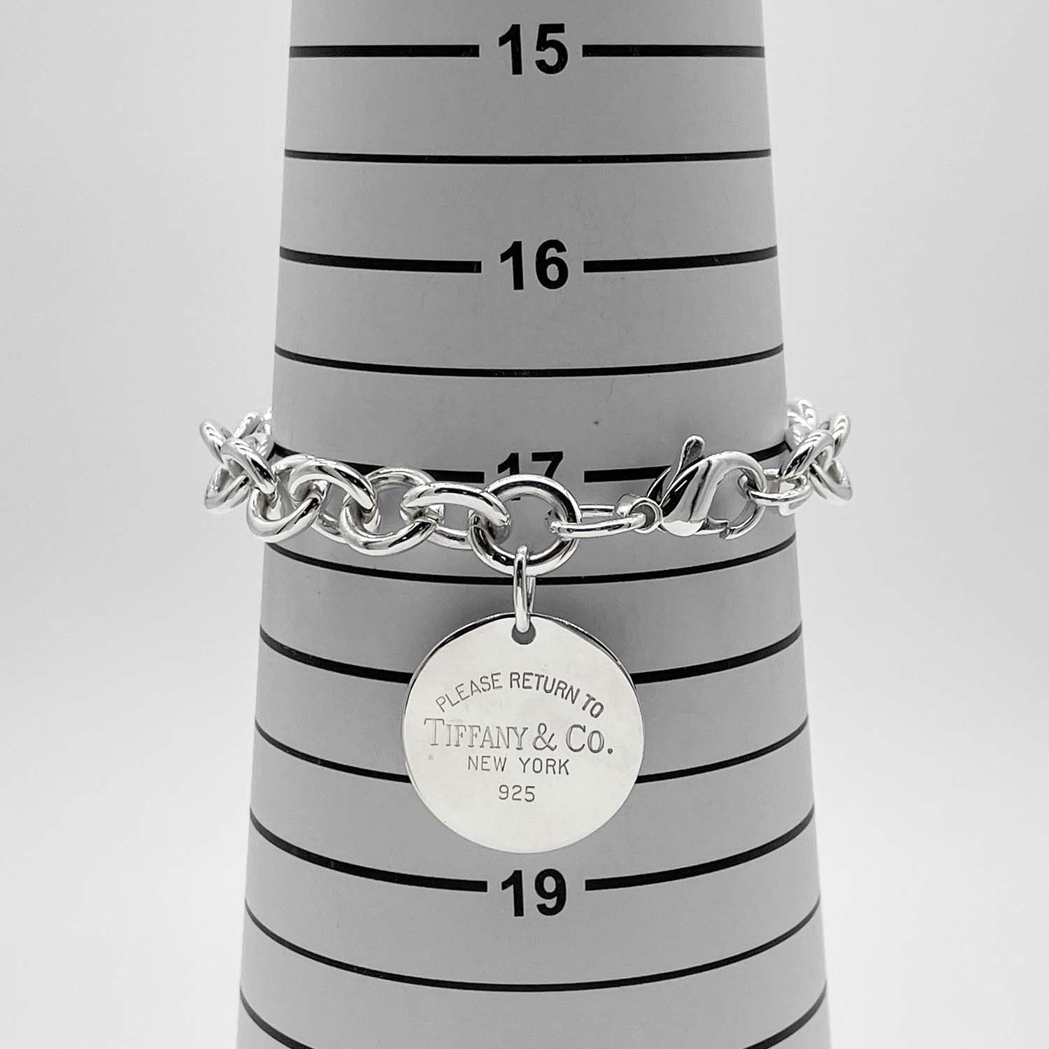 Tiffany&Co. ティファニー ブレスレット リターン トゥラウンドタグ RTT SV925 新品仕上済