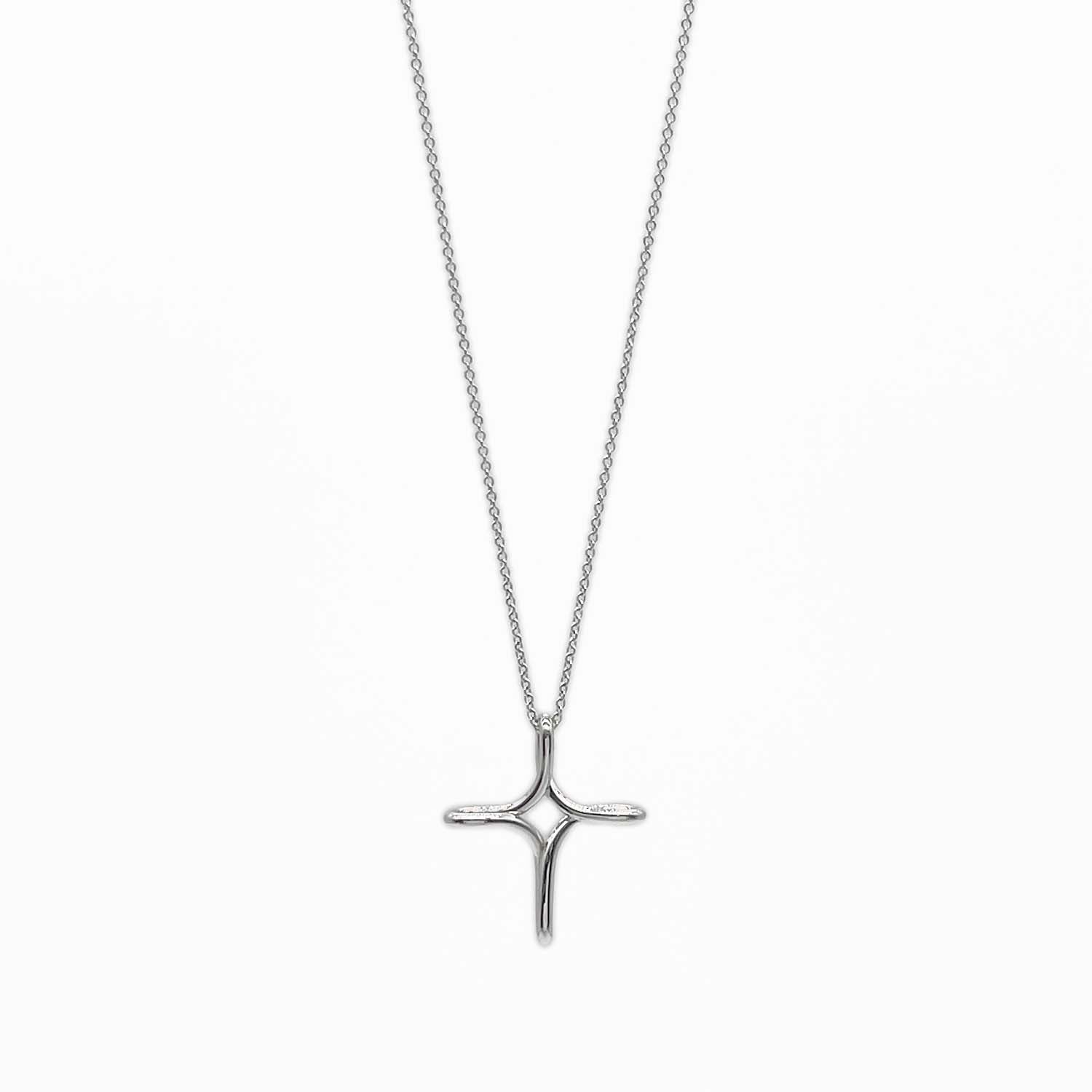 Tiffany&Co. ティファニー インフィニティクロス ネックレス エルサペレッティ SV925 新品仕上済