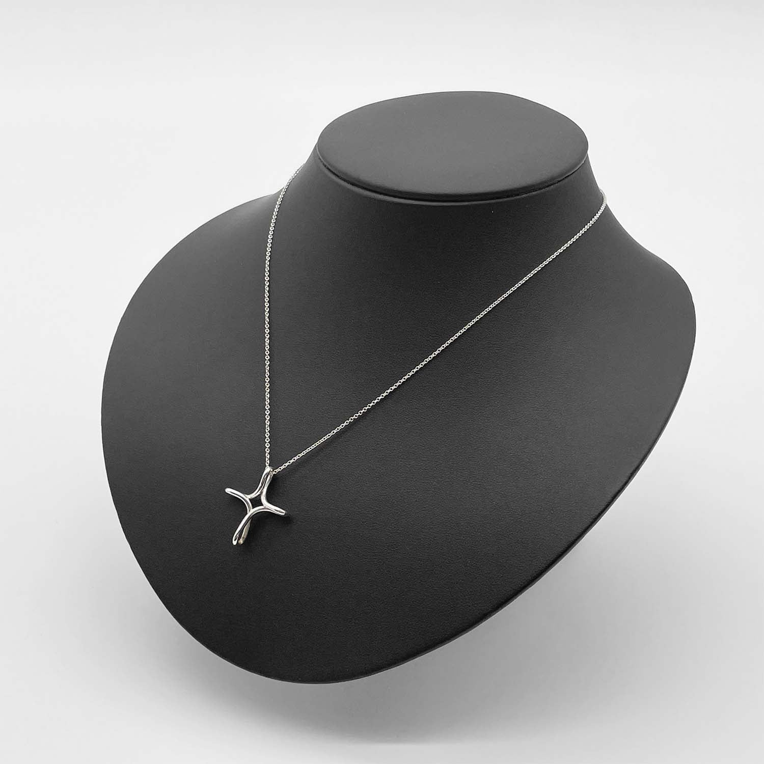 Tiffany&Co. ティファニー インフィニティクロス ネックレス エルサペレッティ SV925 新品仕上済