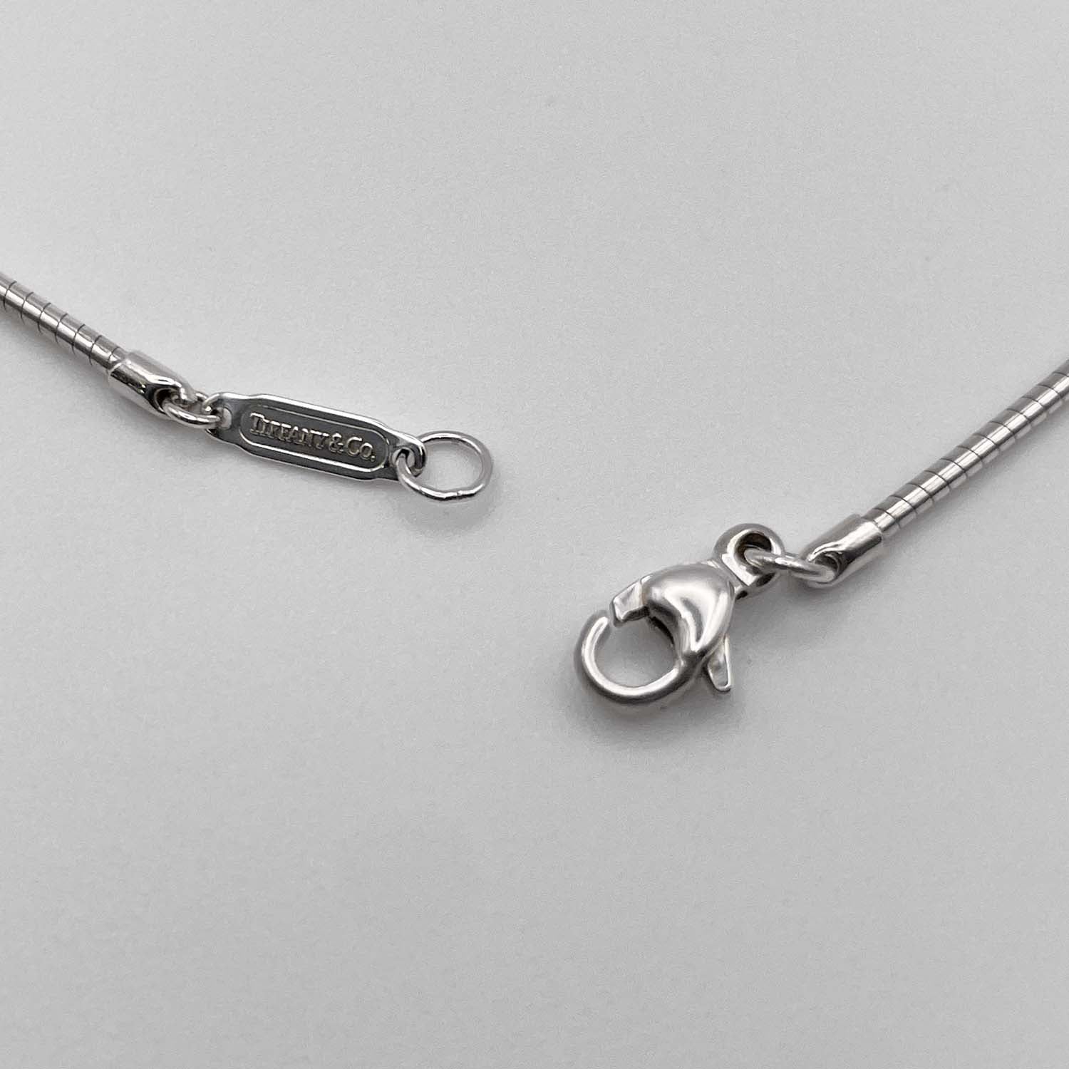 Tiffany&Co. ティファニー ネックレス ピアスドハート スイング SV925 新品仕上済