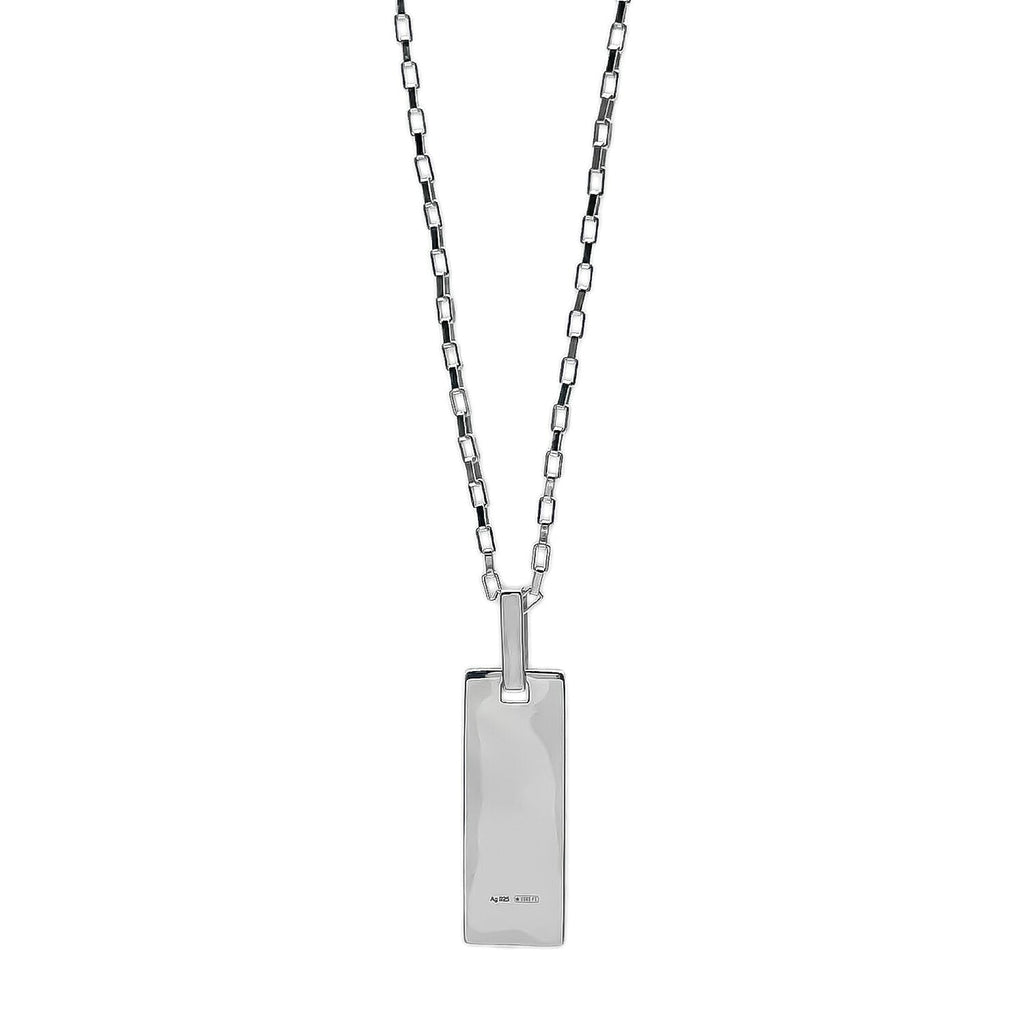 GUCCI グッチ ロゴ プレート ネックレス ペンダント チェーン SV925 新品仕上済