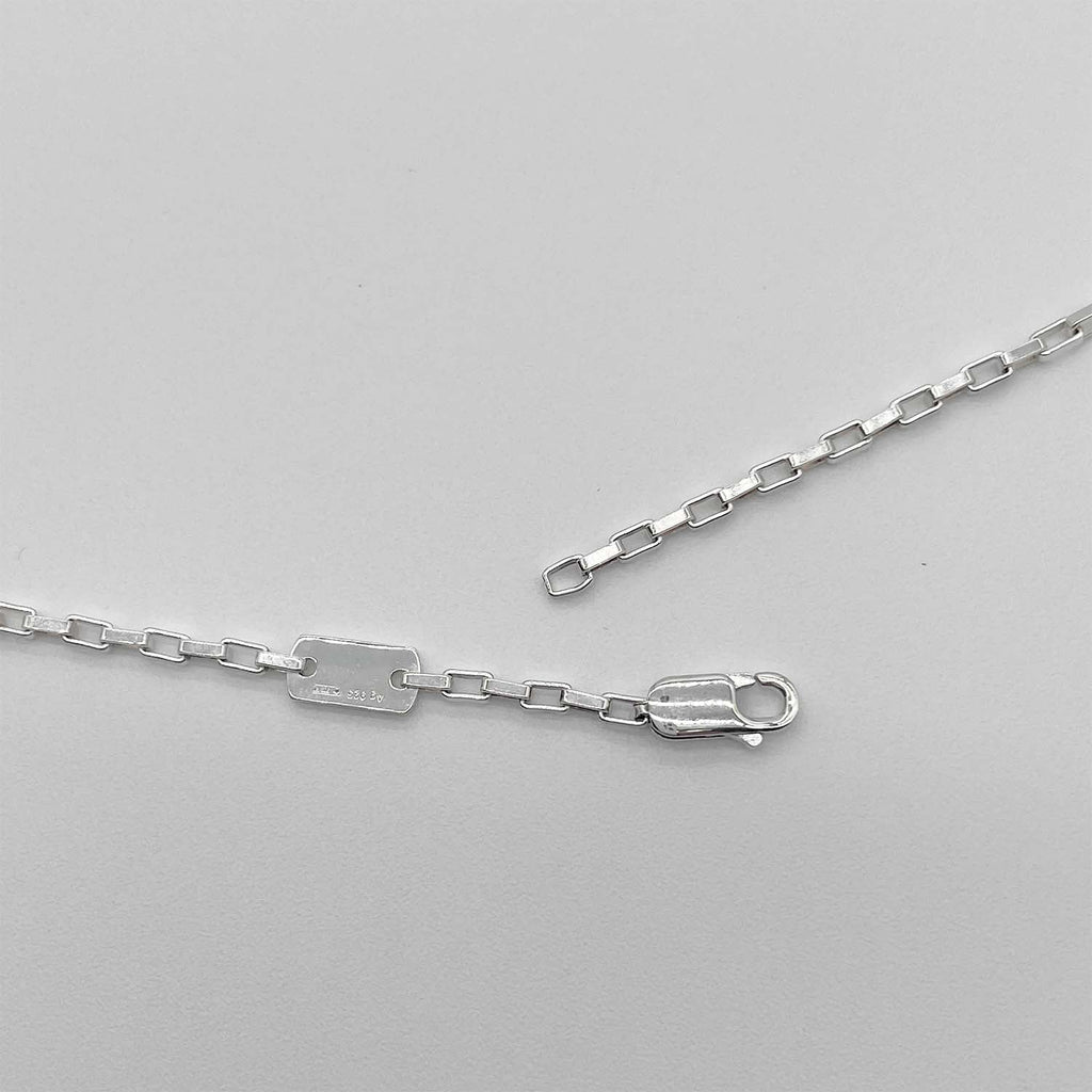 GUCCI グッチ ロゴ プレート ネックレス ペンダント チェーン SV925 新品仕上済