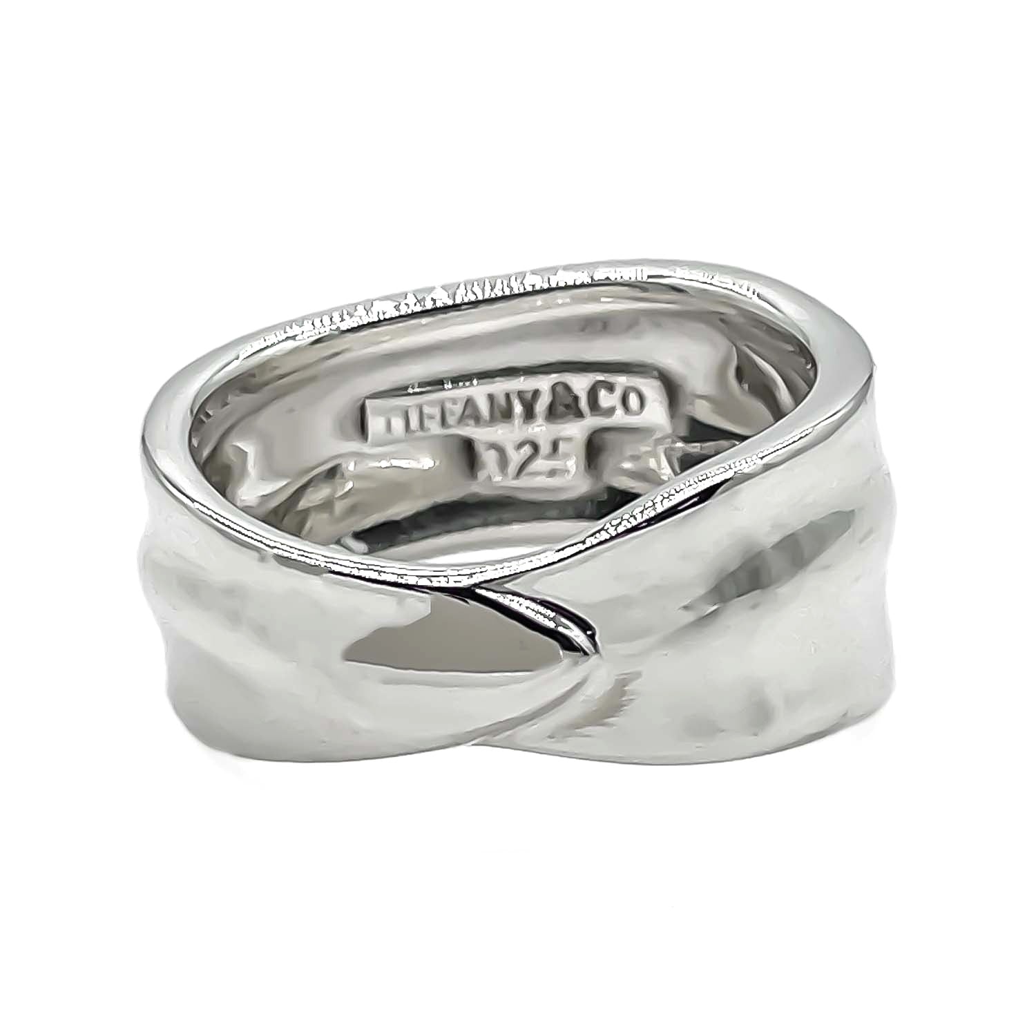 Tiffany&Co. ティファニー 12号 リーフ リング 指輪 有機的 SV925 新品仕上済