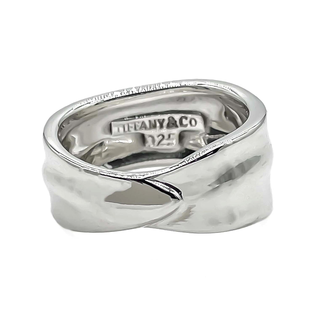 Tiffany&Co. ティファニー 12号 リーフ リング 指輪 有機的 SV925 新品仕上済