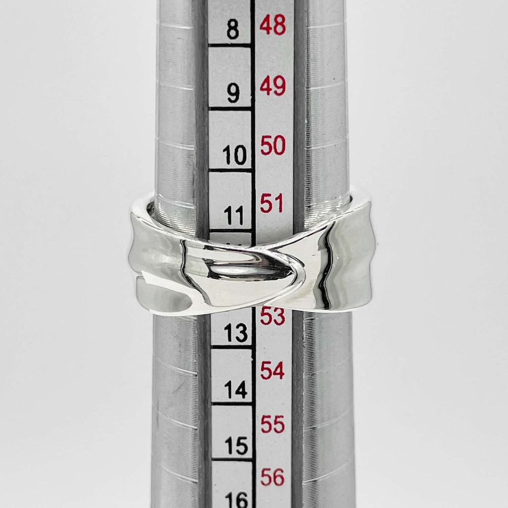 Tiffany&Co. ティファニー 12号 リーフ リング 指輪 有機的 SV925 新品仕上済