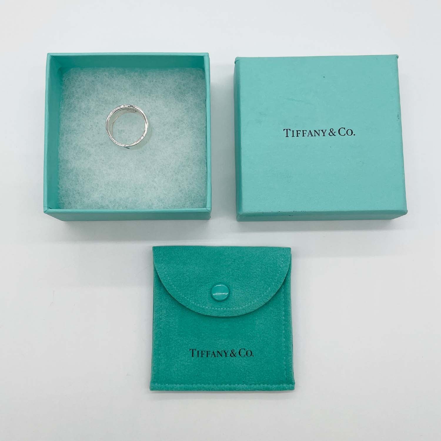 Tiffany&Co. ティファニー 12号 リーフ リング 指輪 有機的 SV925 新品仕上済