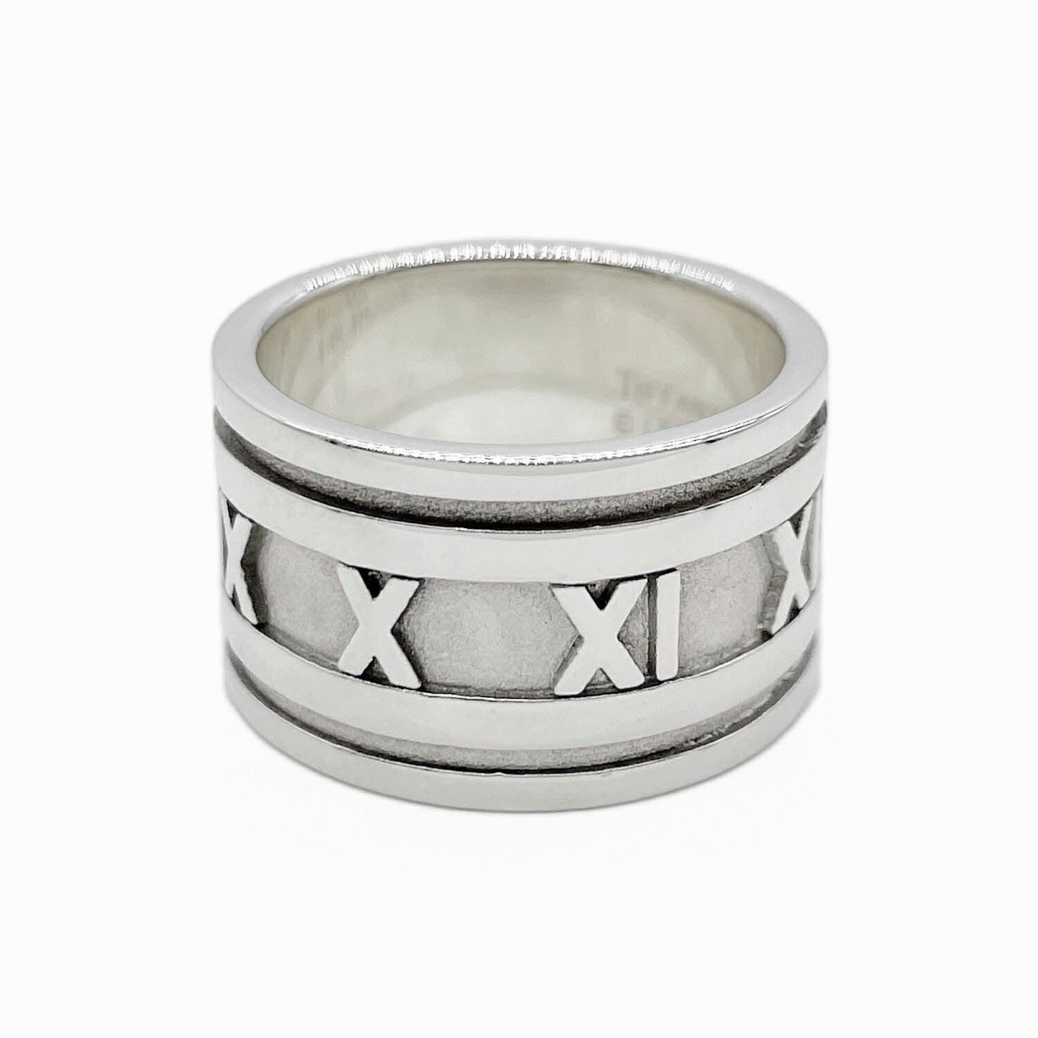 Tiffany&Co. ティファニー 11号 アトラス ワイド リング SV925 新品仕上済