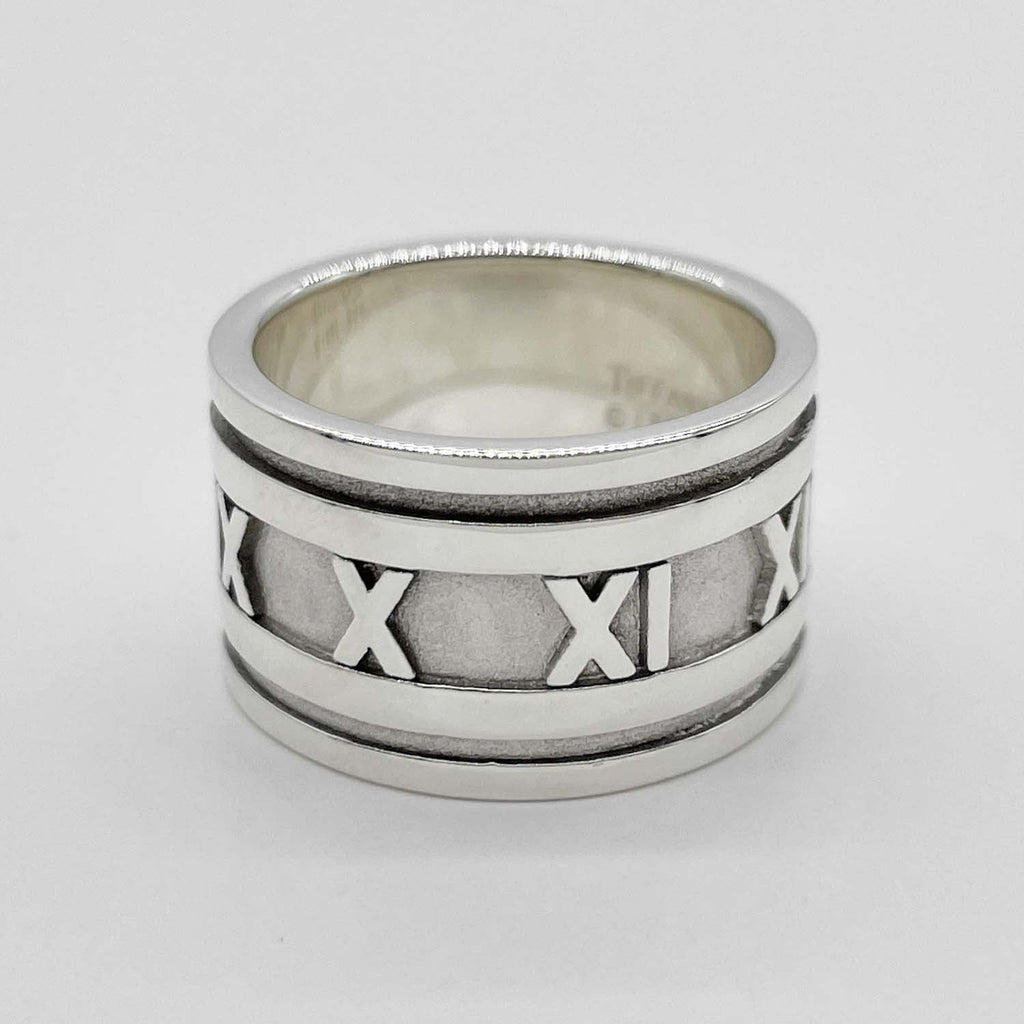 Tiffany&Co. ティファニー 11号 アトラス ワイド リング SV925 新品仕上済
