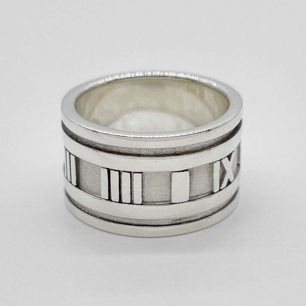 Tiffany&Co. ティファニー 11号 アトラス ワイド リング SV925 新品仕上済