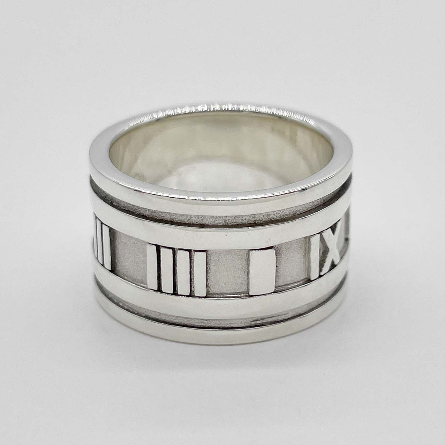 Tiffany&Co. ティファニー 11号 アトラス ワイド リング SV925 新品仕上済