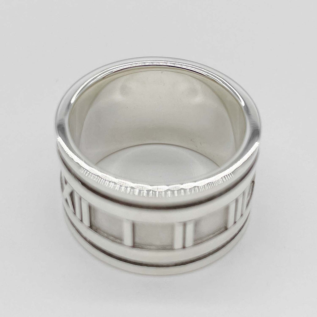 Tiffany&Co. ティファニー 11号 アトラス ワイド リング SV925 新品仕上済