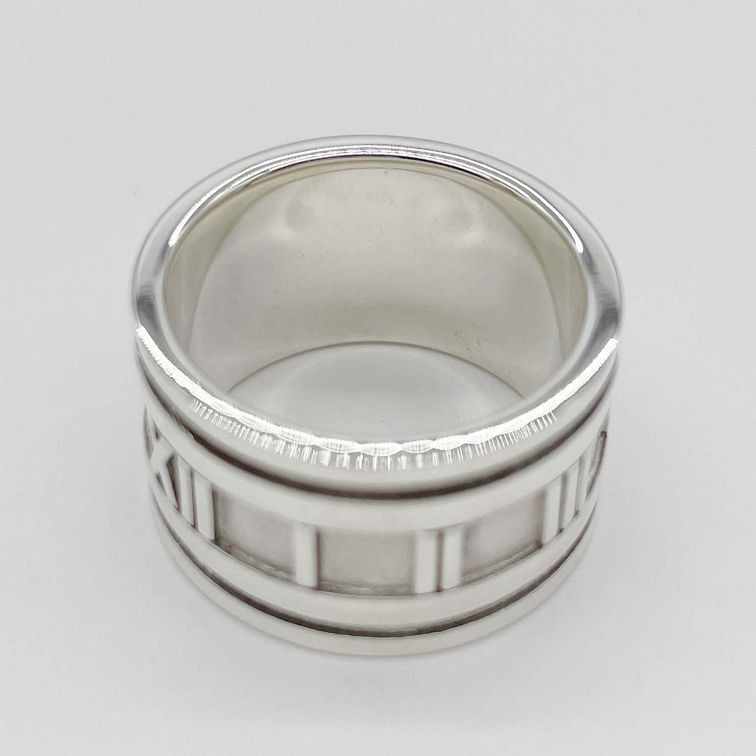 Tiffany&Co. ティファニー 11号 アトラス ワイド リング SV925 新品仕上済