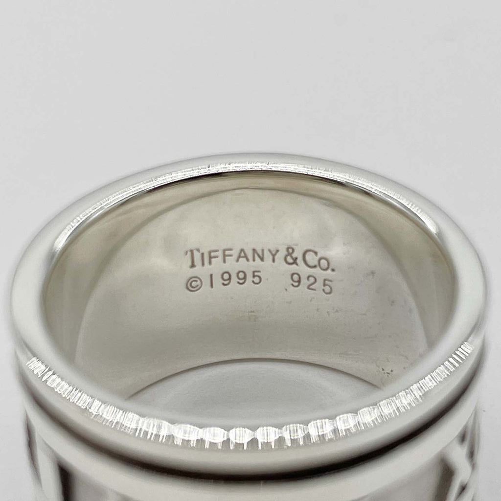 Tiffany&Co. ティファニー 11号 アトラス ワイド リング SV925 新品仕上済