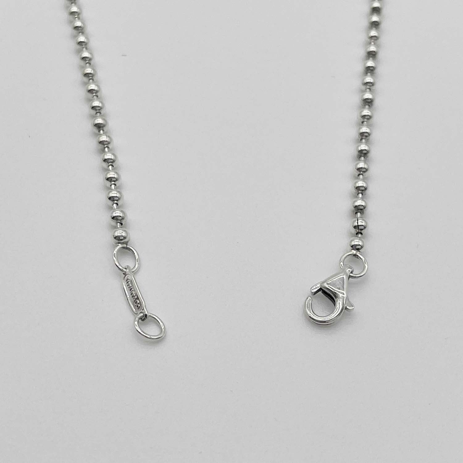 Tiffany&Co. ティファニー アトラスID ネックレス SV925 プレート 新品仕上済