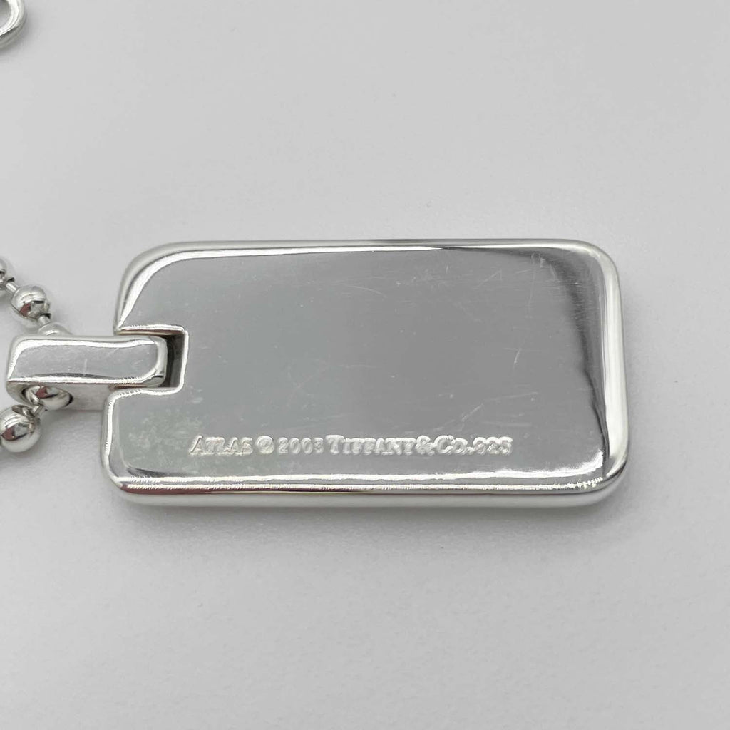 Tiffany&Co. ティファニー アトラスID ネックレス SV925 プレート 新品仕上済
