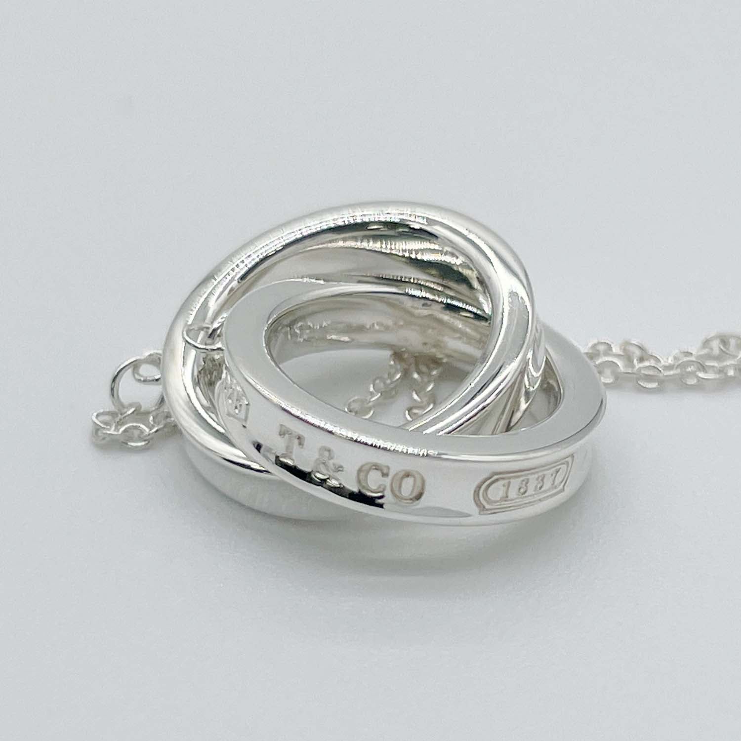 Tiffany&Co. ティファニー 1837 インターロッキング サークル ペンダント スモール SV925 新品仕上済