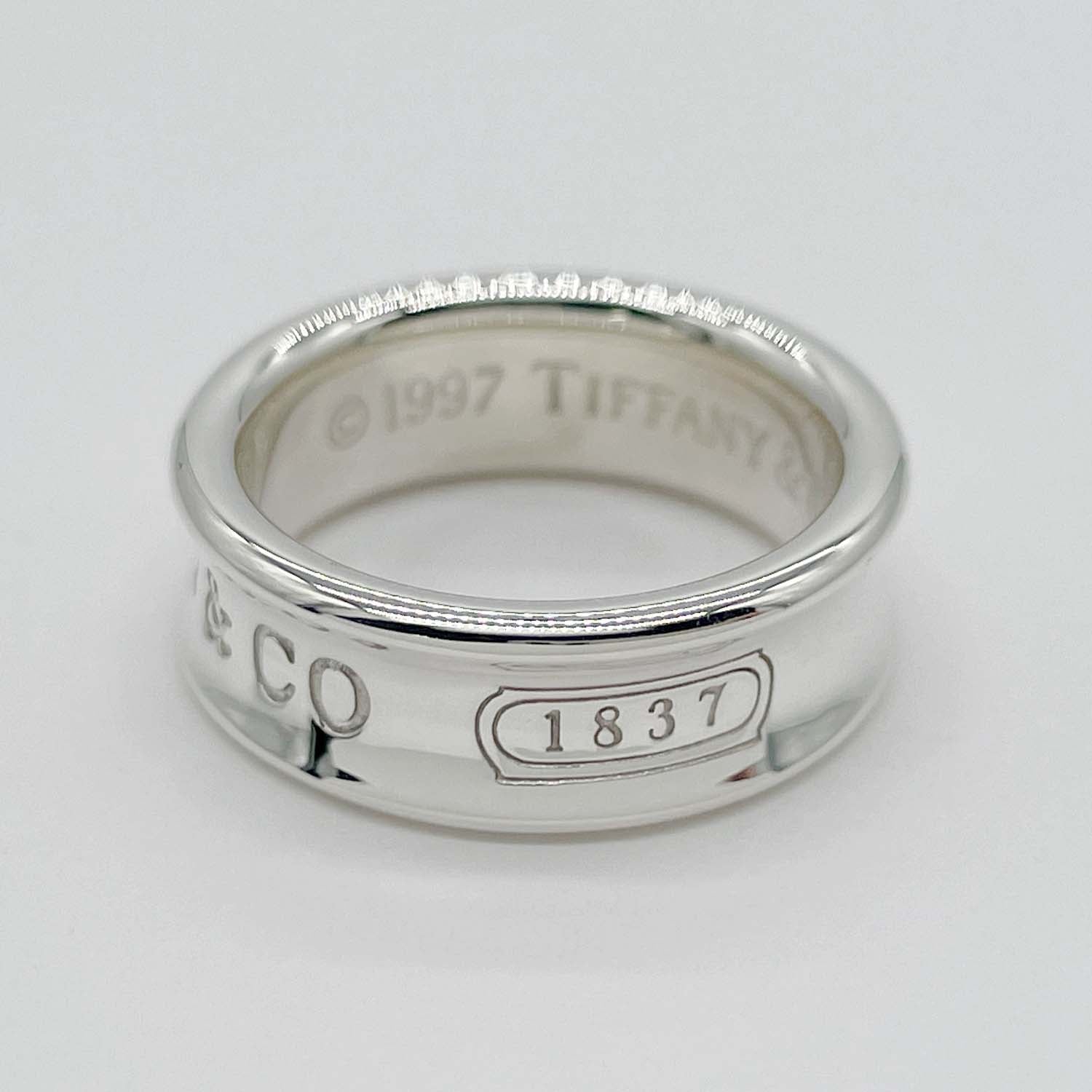 Tiffany&Co. ティファニー 11.5号 1837 ミディアム リング 指輪 SV925 新品仕上済