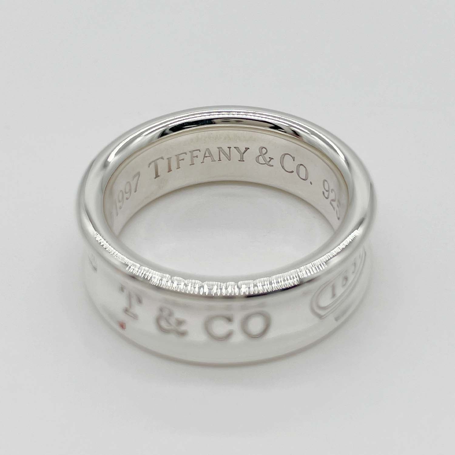 Tiffany&Co. ティファニー 11.5号 1837 ミディアム リング 指輪 SV925 新品仕上済