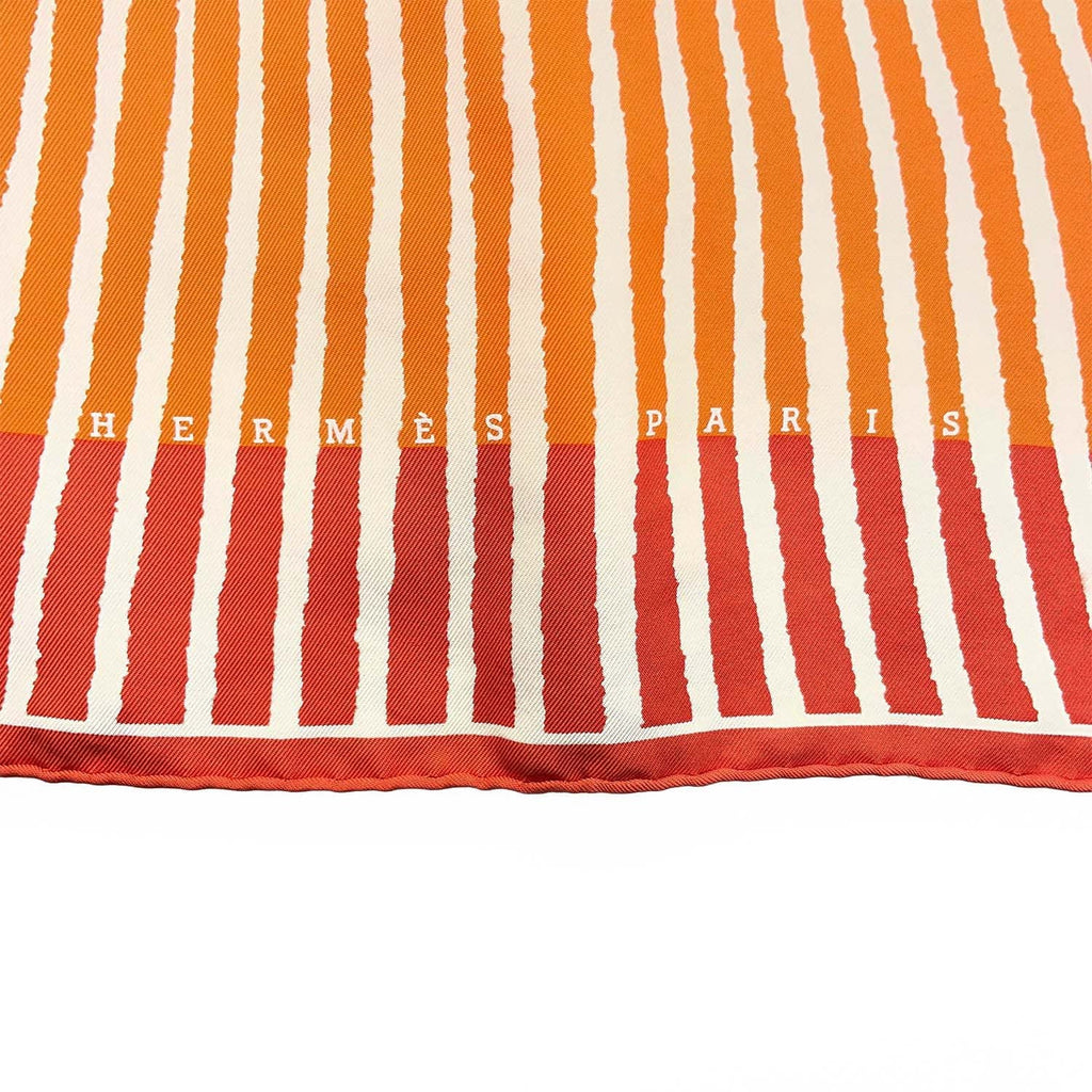 エルメス カレ90 La Maison Soleil ソレイユ ラ メゾン スカーフ シルク 太陽柄