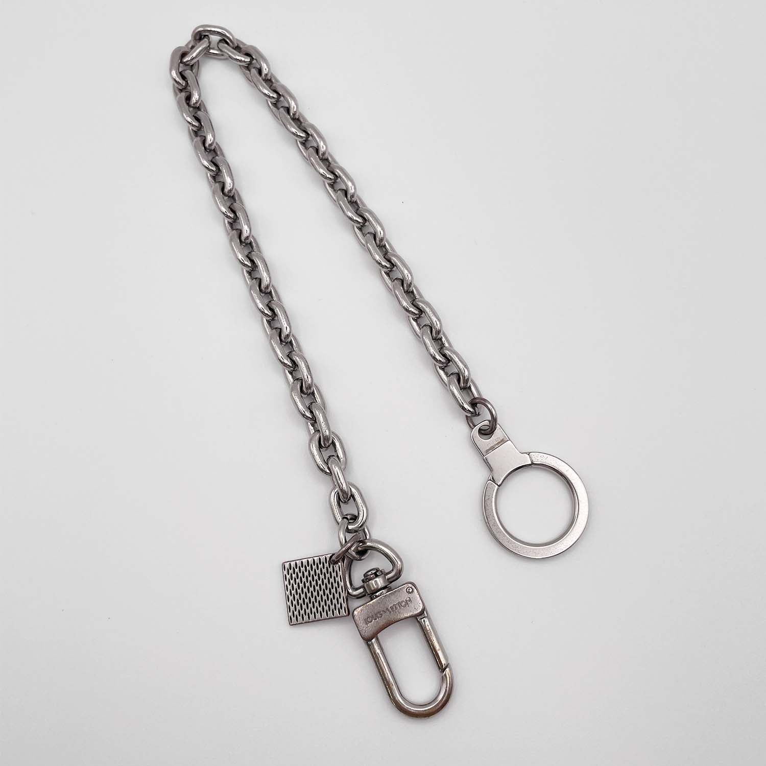 LOUIS VUITTON ルイヴィトン シェンヌ アノクレ XL M65774 ウォレットチェーン シルバー