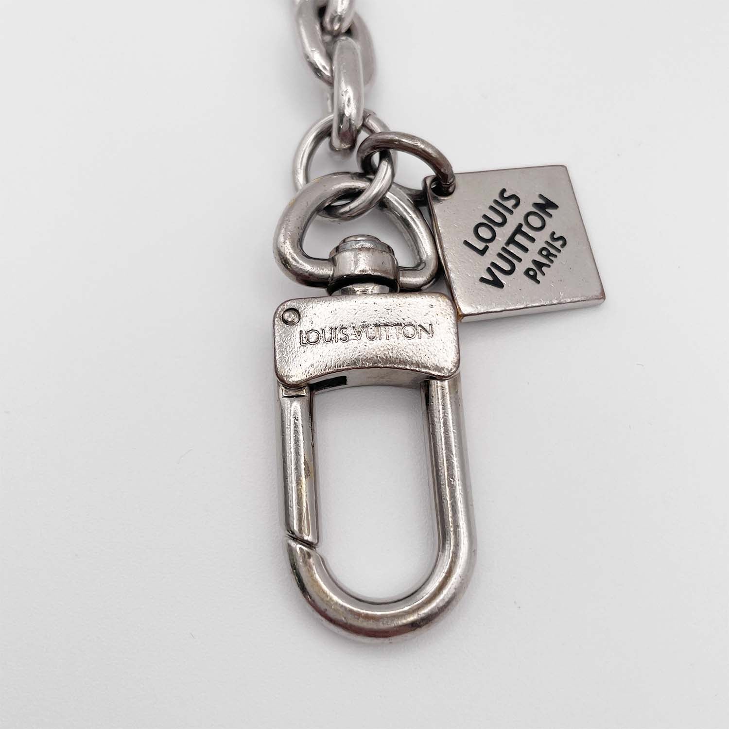 LOUIS VUITTON ルイヴィトン シェンヌ アノクレ XL M65774 ウォレットチェーン シルバー