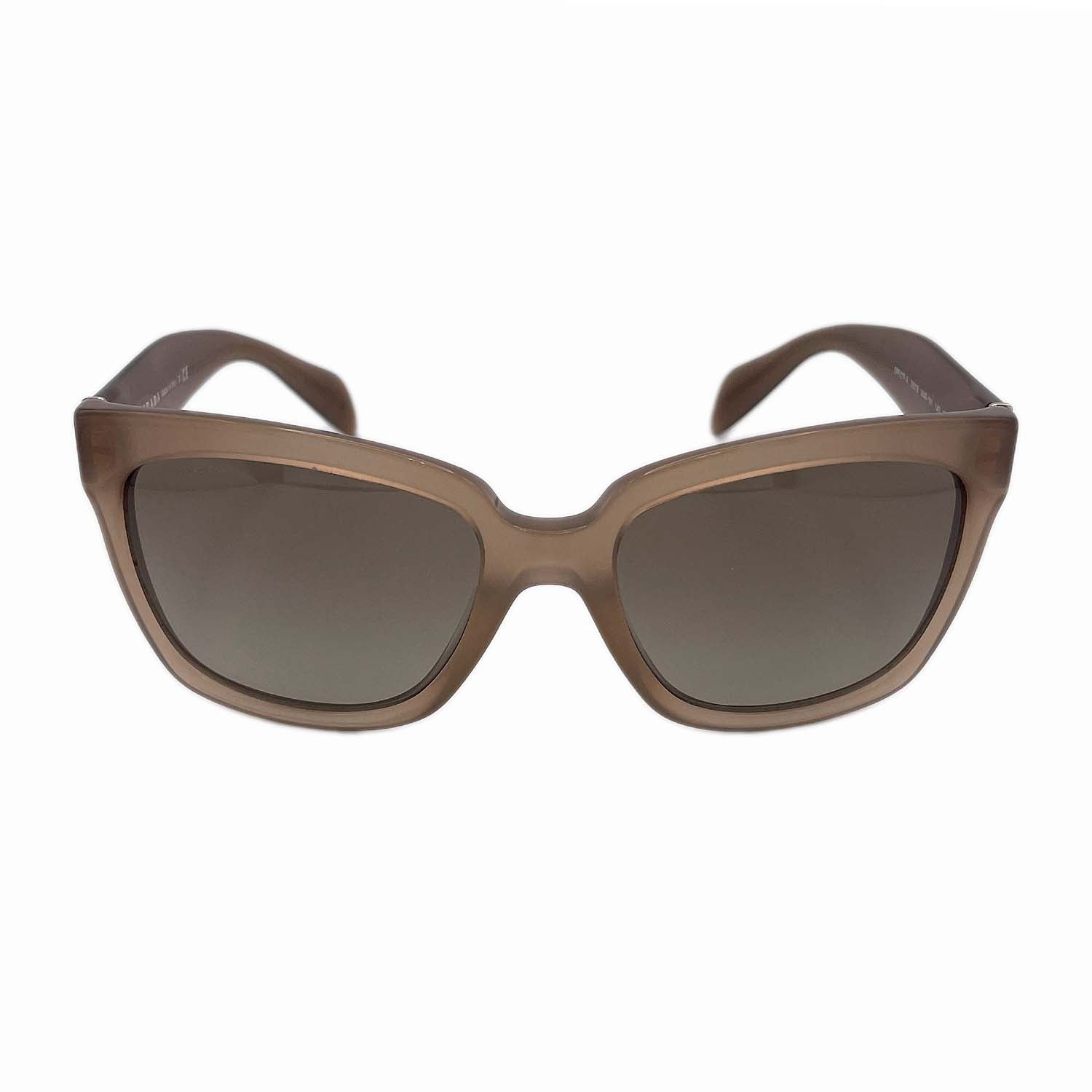 PRADA プラダ サングラス SPR07P スクエア ベージュ/ゴールド アイウェア