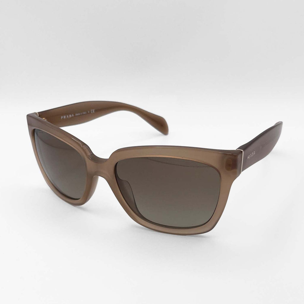 PRADA プラダ サングラス SPR07P スクエア ベージュ/ゴールド アイウェア