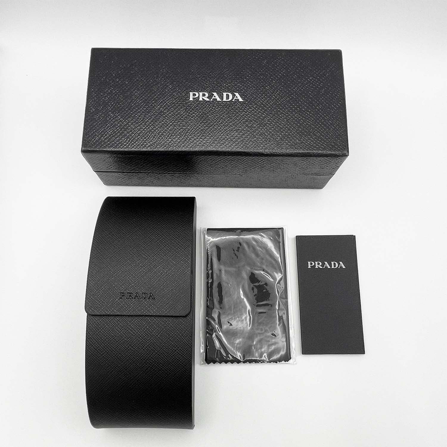 PRADA プラダ サングラス SPR07P スクエア ベージュ/ゴールド アイウェア