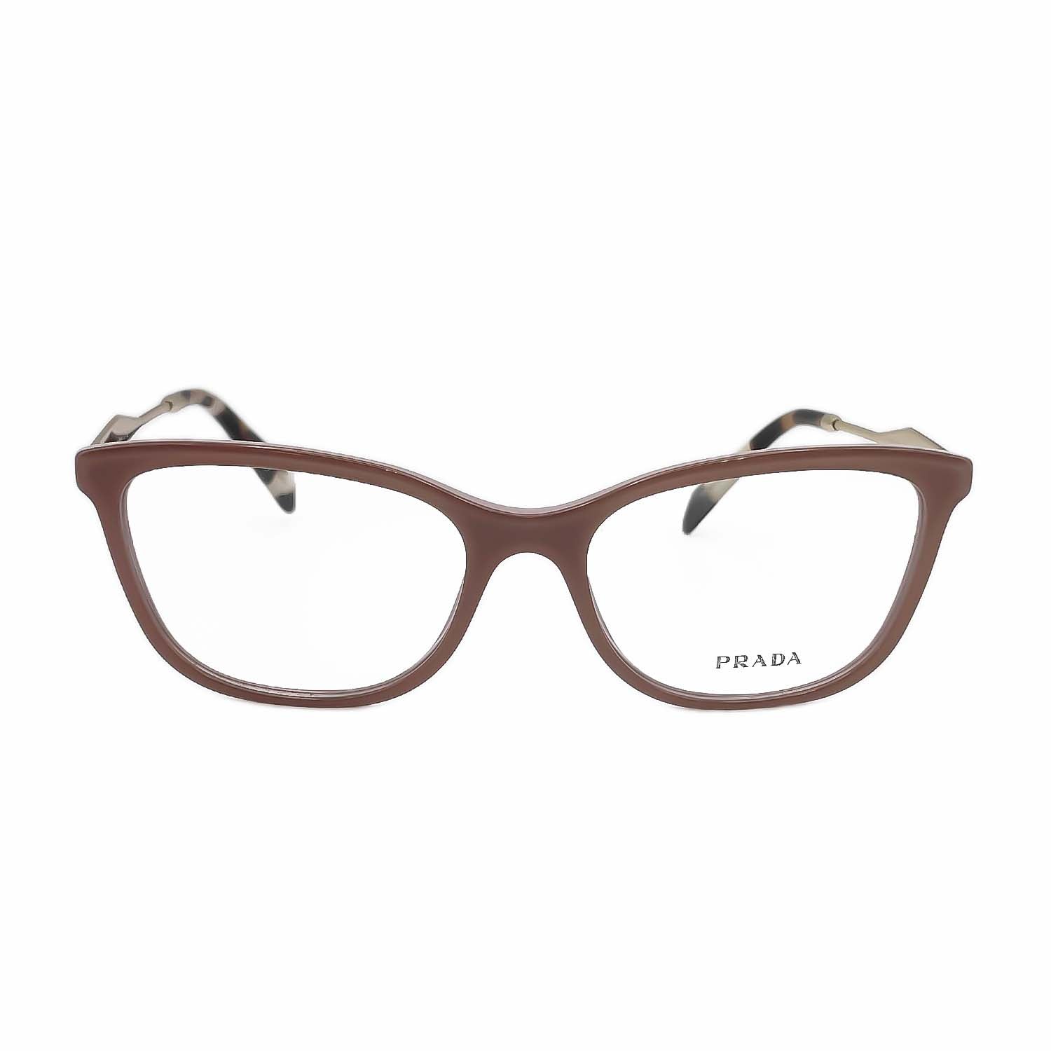 PRADA プラダ 眼鏡 VRP02Y フォックス コンビフレーム ピンク/ゴールド メガネ