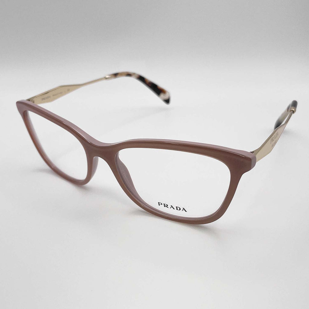 PRADA プラダ 眼鏡 VRP02Y フォックス コンビフレーム ピンク/ゴールド メガネ