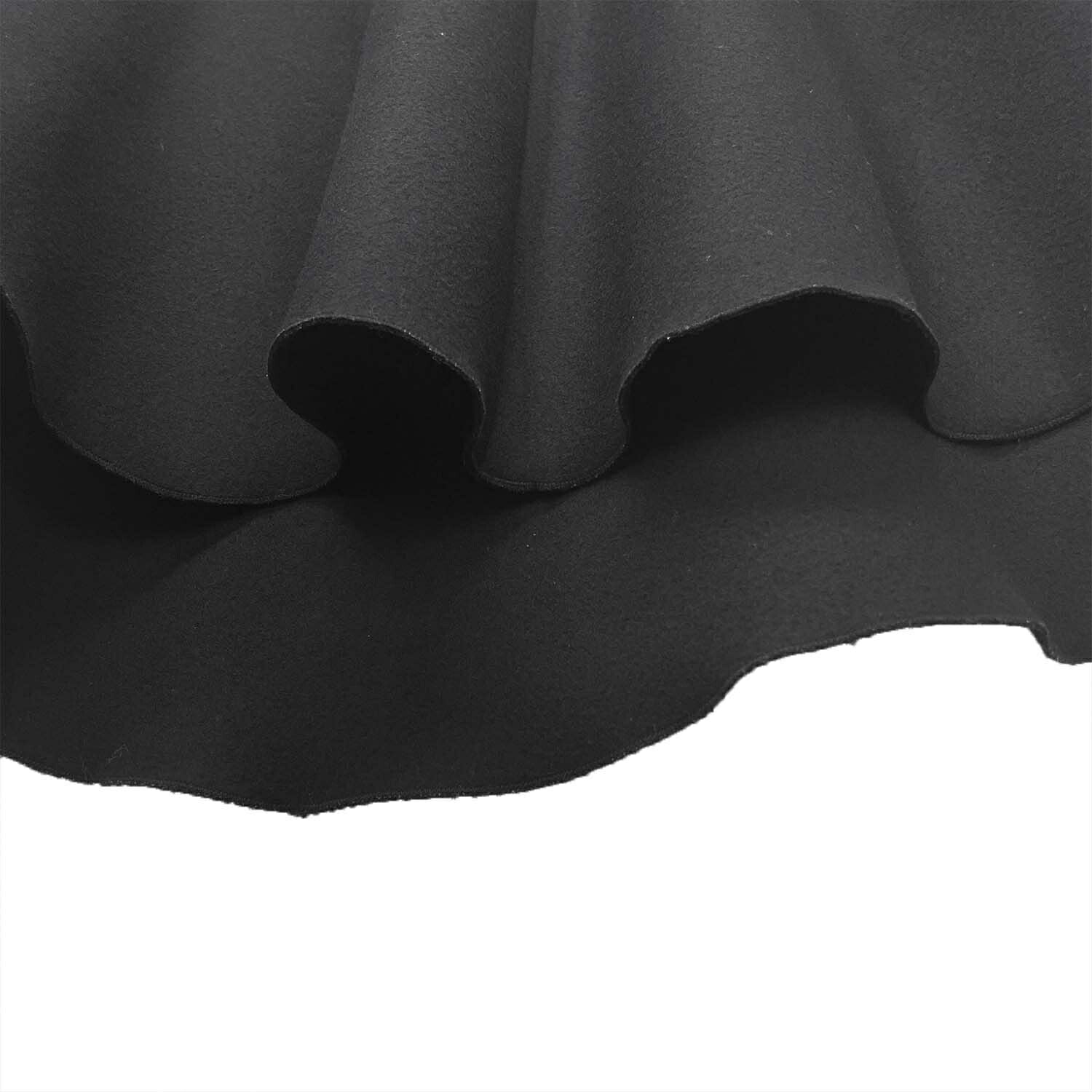 PRADA プラダ ポンチョ サイズ42 ケープ 外套 ウール ブラック