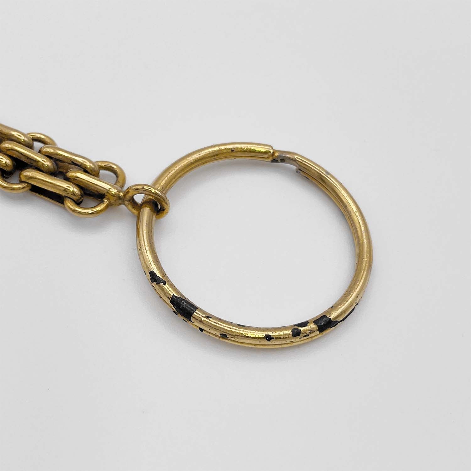 CHANEL シャネル キーホルダー キーリング ゴールド ヴィンテージ ココマーク マトラッセ