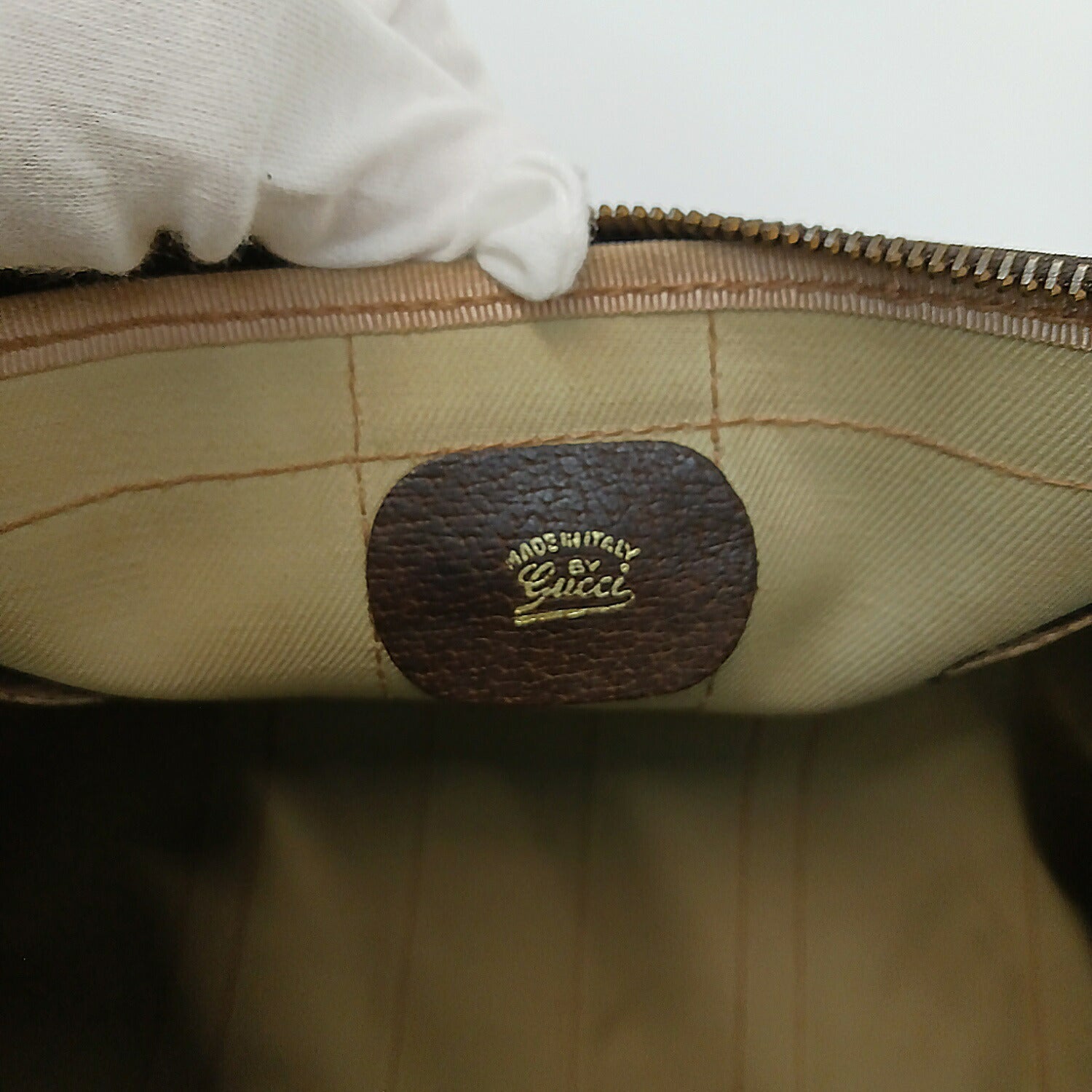 GUCCI グッチ オールド シェリーライン GGスプリーム ミニボストンバッグ