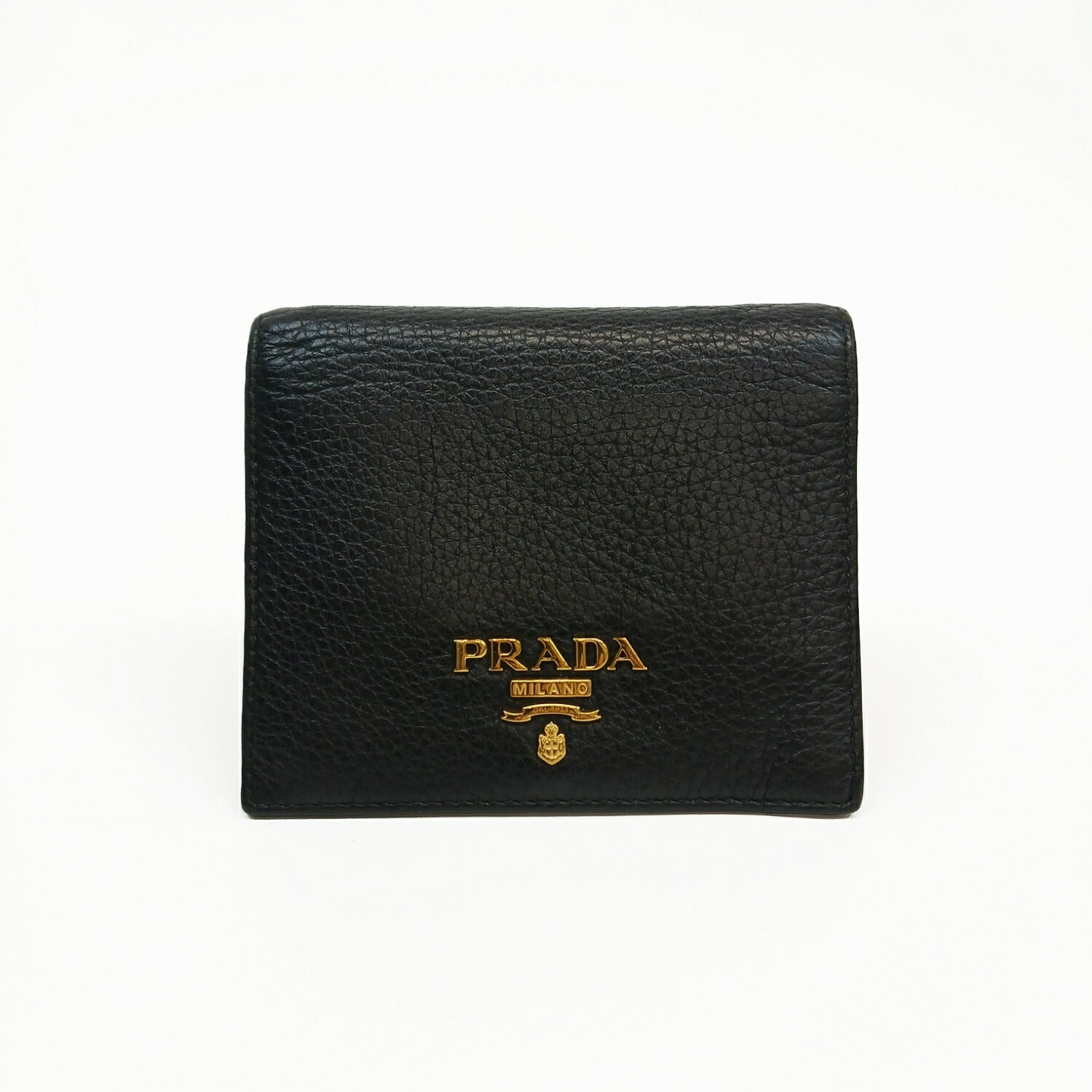 PRADA プラダ レザー財布 ブラック