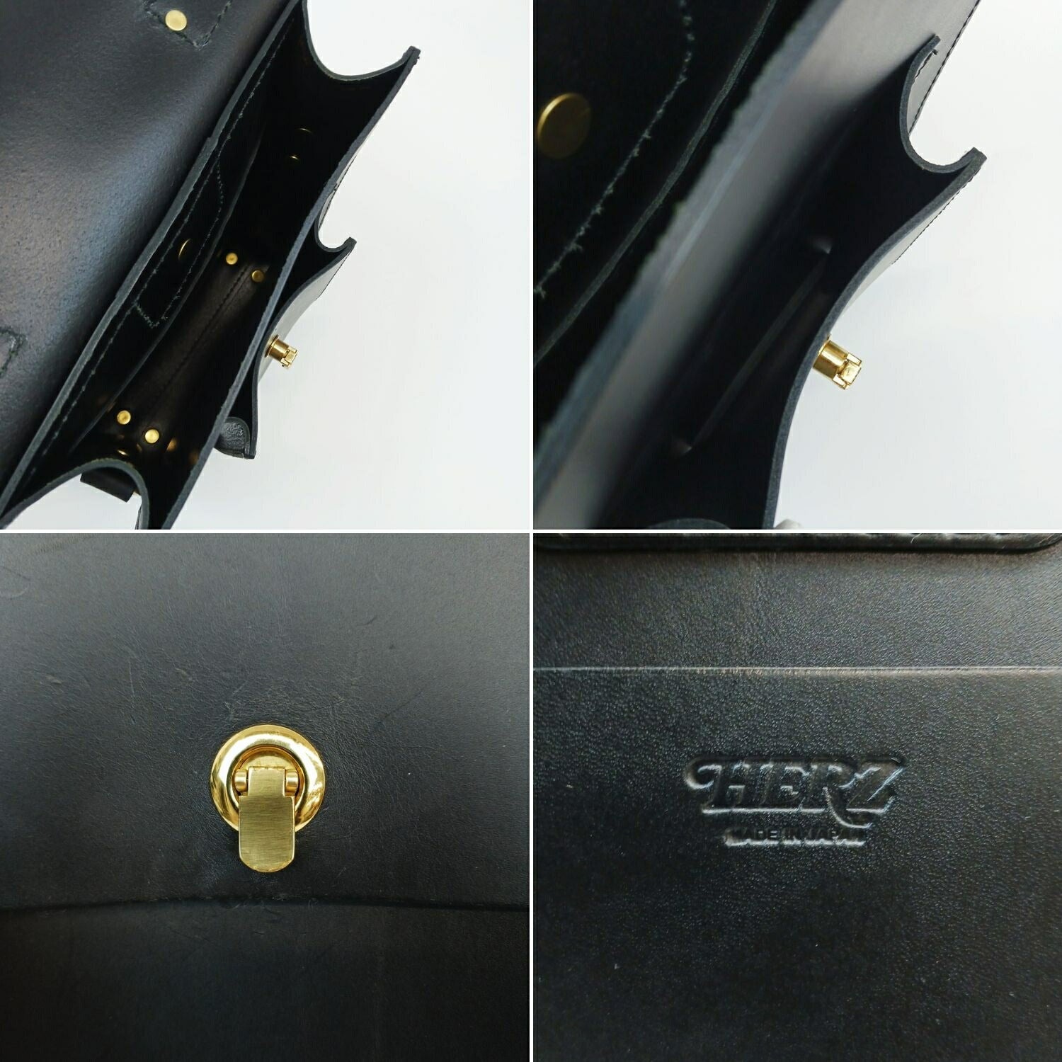 HERZ レザー バックパック 3way縦型バッグ リュック ショルダー