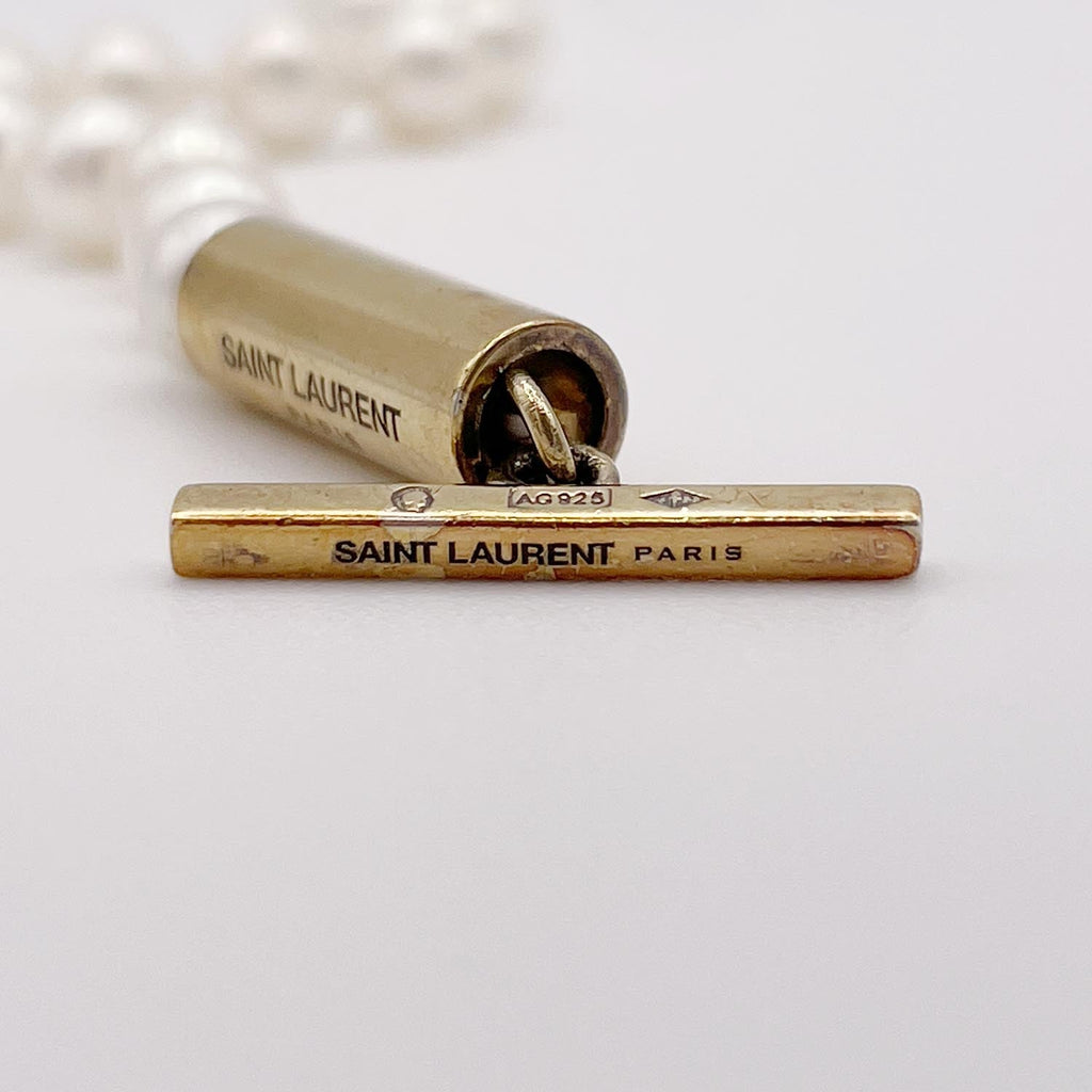 SAINT LAURENT サンローラン ブレスレット パール SV925