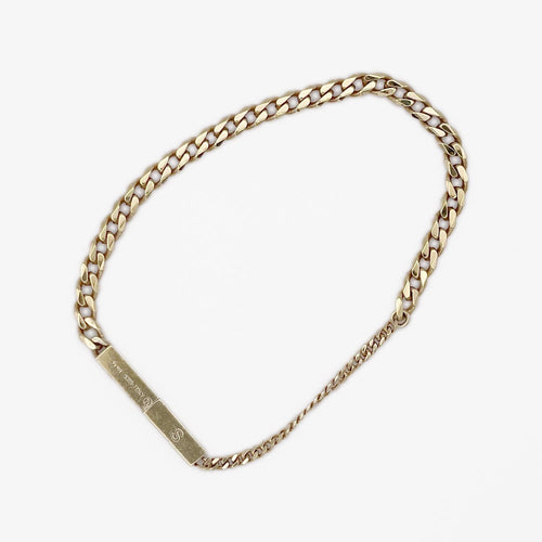 BOTTEGA VENETA ボッテガヴェネタ チェーンブレスレット 20cm メンズ Sサイズ