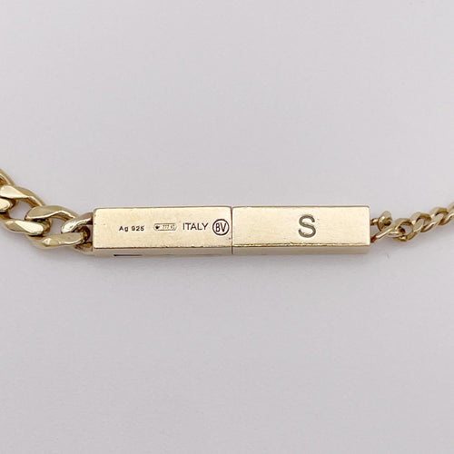 BOTTEGA VENETA ボッテガヴェネタ チェーンブレスレット 20cm メンズ Sサイズ