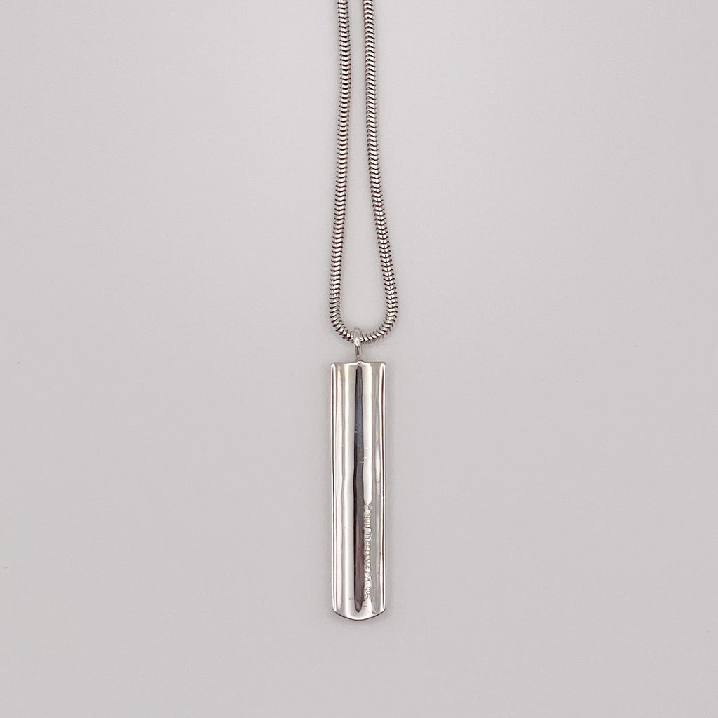 Tiffany&Co. ティファニー 1837 バー ネックレス ペンダント 新品仕上済