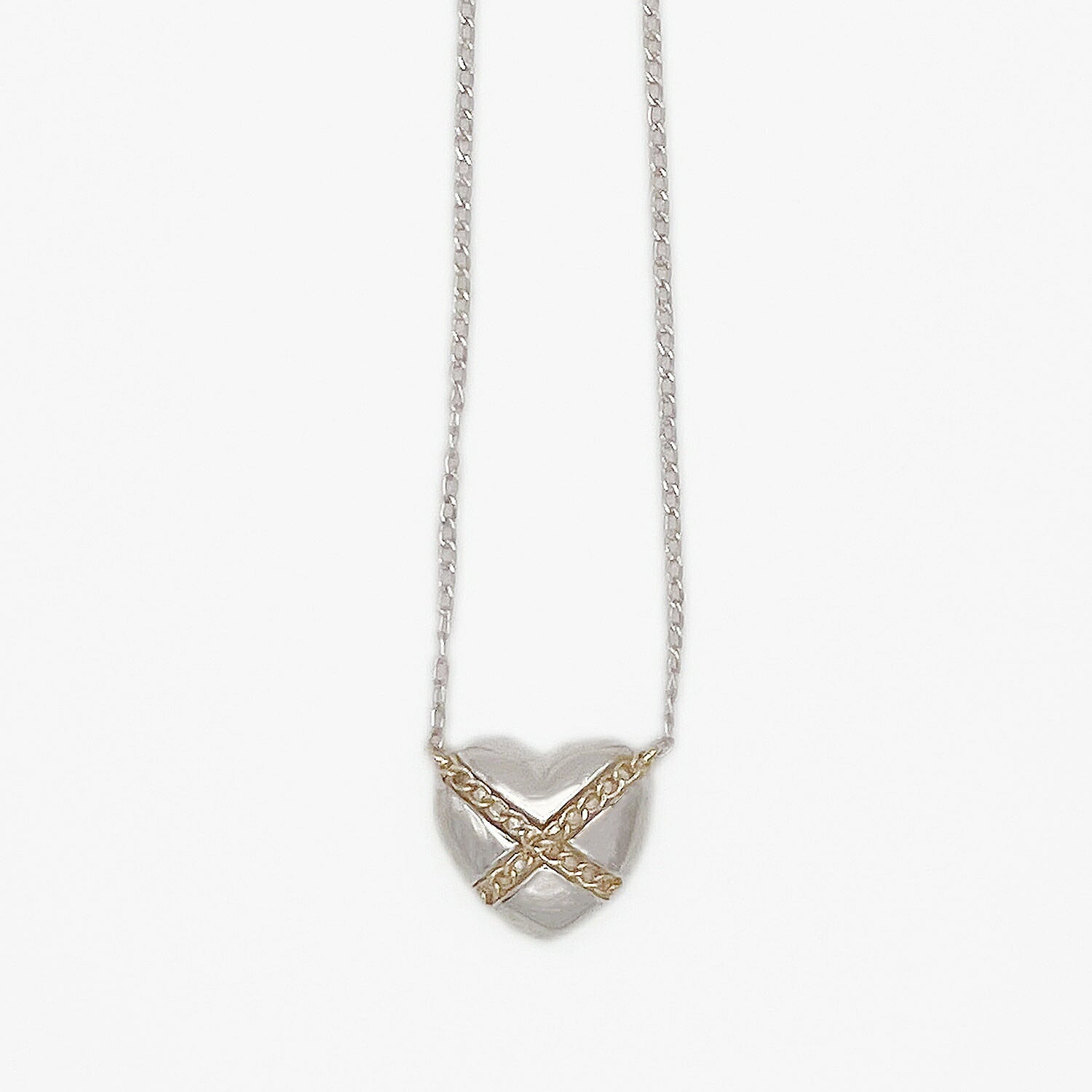 Tiffany&Co. ティファニー クロスハート ネックレス 925 750 新品仕上済