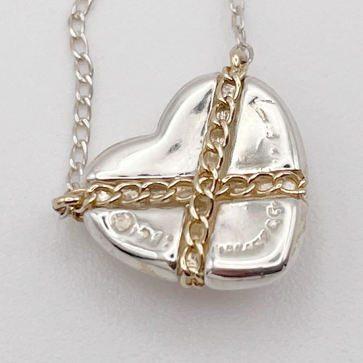Tiffany&Co. ティファニー クロスハート ネックレス 925 750 新品仕上済
