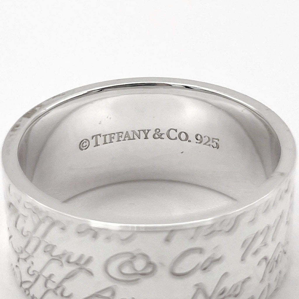 Tiffany&Co. ティファニー 20号 ノーツ ワイドリング SV925