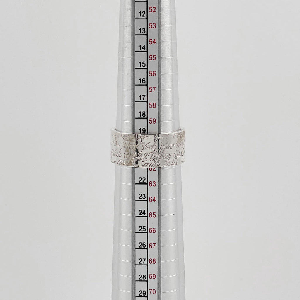 Tiffany&Co. ティファニー 20号 ノーツ ワイドリング SV925