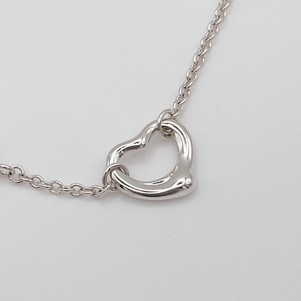Tiffany&Co. ティファニー オープンハート 5P ブレスレット 新品仕上済