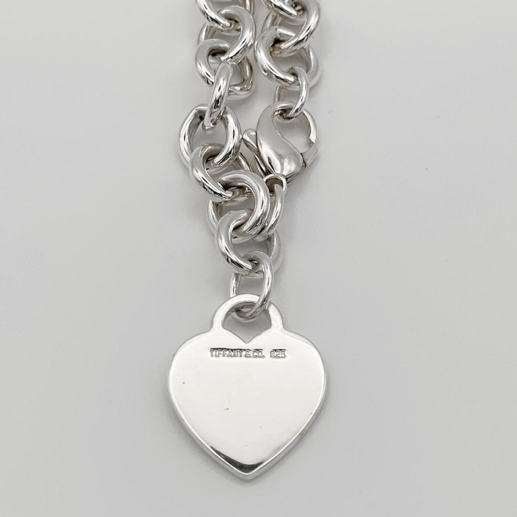 Tiffany&Co. ティファニー 17cm リターントゥハートタグ ブレスレット 925 新品仕上済