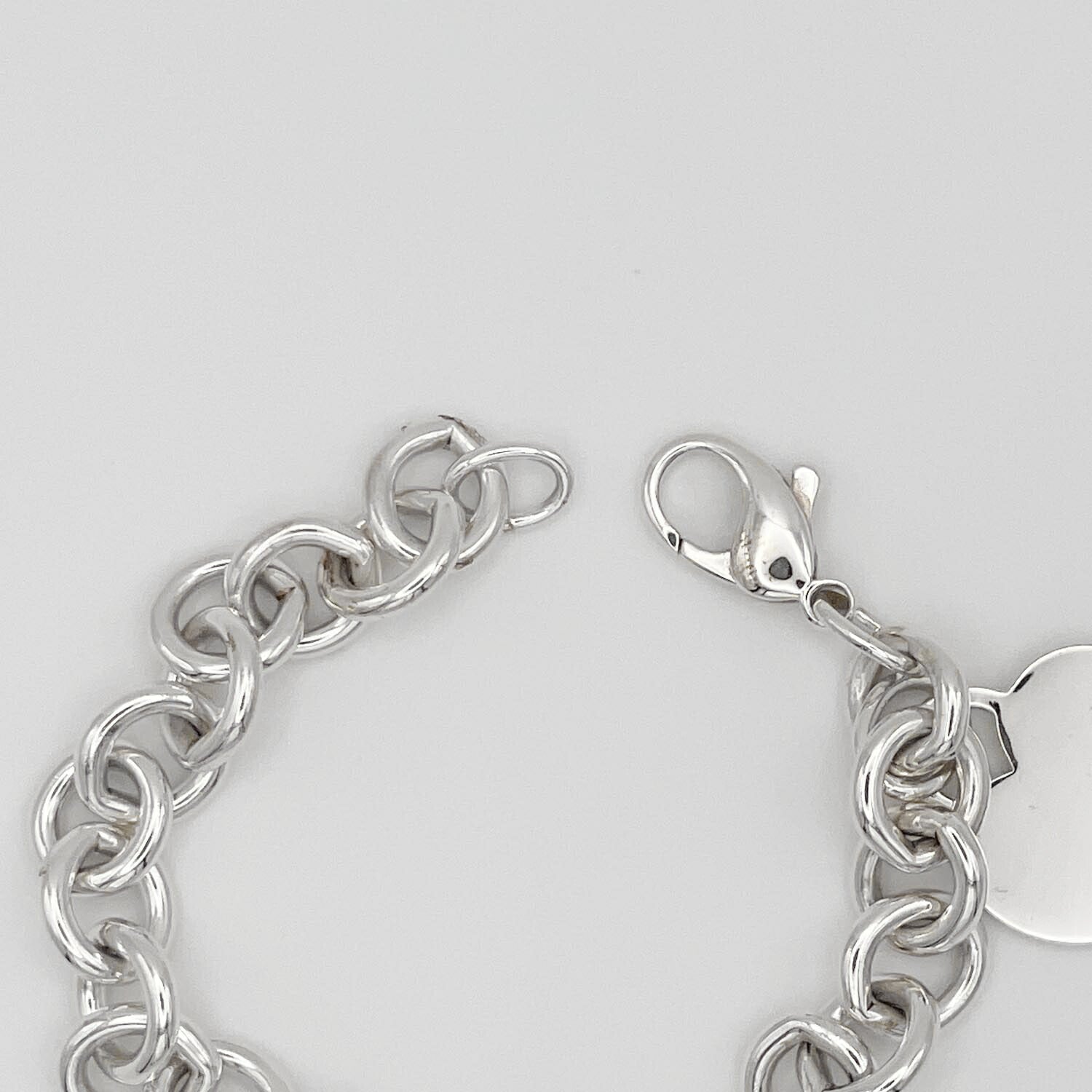 Tiffany&Co. ティファニー 17cm リターントゥハートタグ ブレスレット 925 新品仕上済